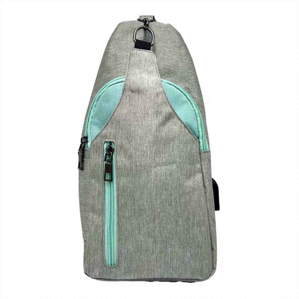 NEW CALLA unisex nupouch daypack in grey & aqua